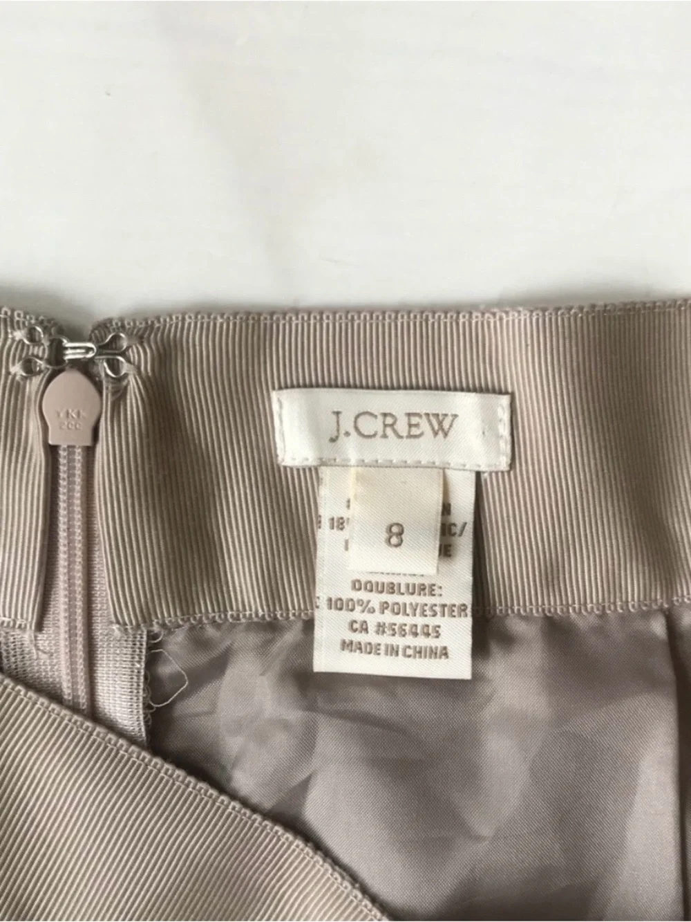 J.Crew “Sparkler” Metallic Lace Holida Mini Skirt